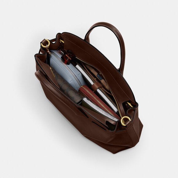 Coach EMPIRE 40 Brown/Maple Bag - Picture 8 of 15